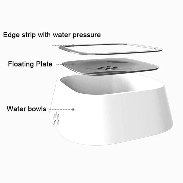 Spill-Proof Pet Water Bowl